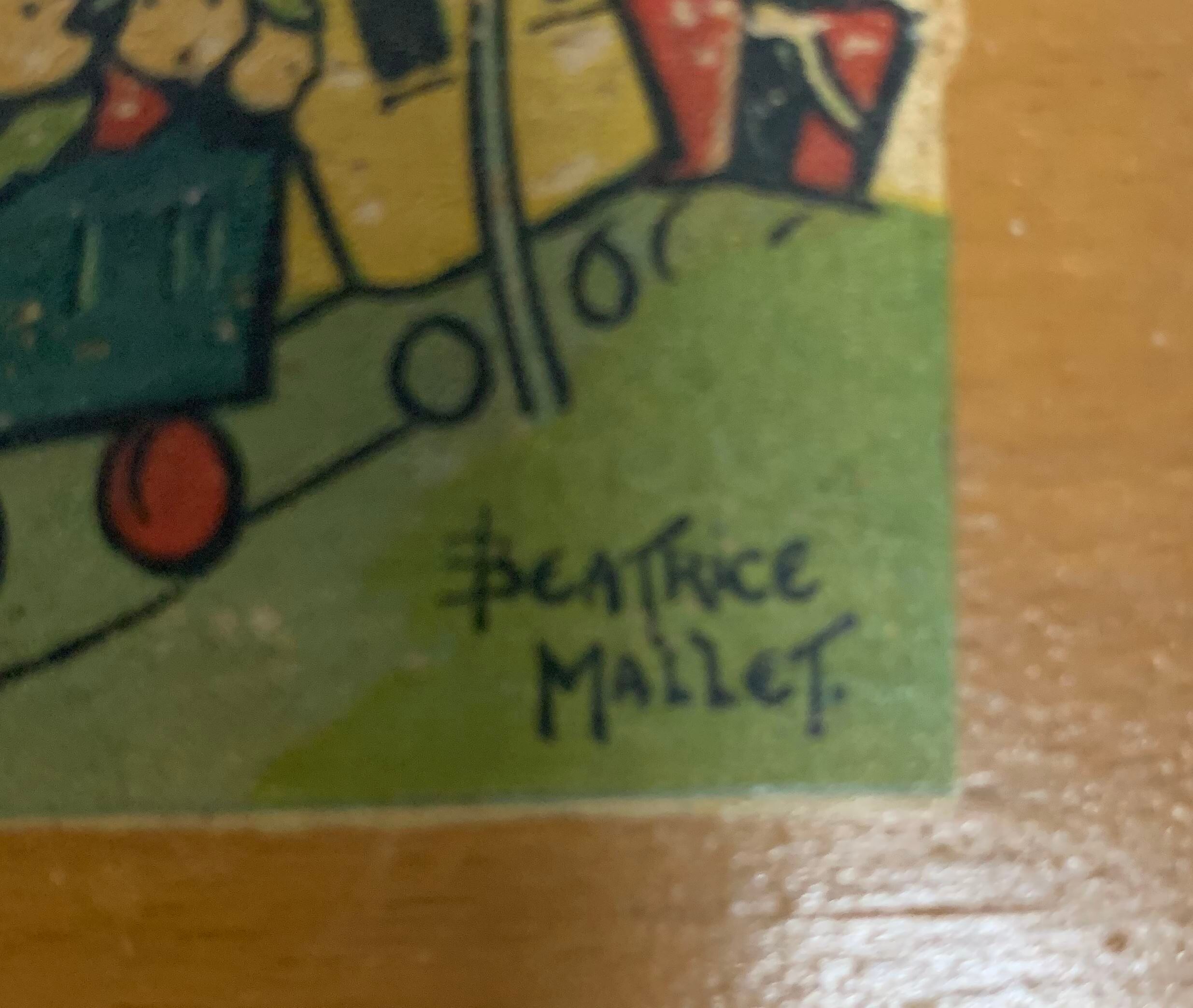 Former school pen tray