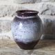 Enamelled ceramic vase signed Rouhier