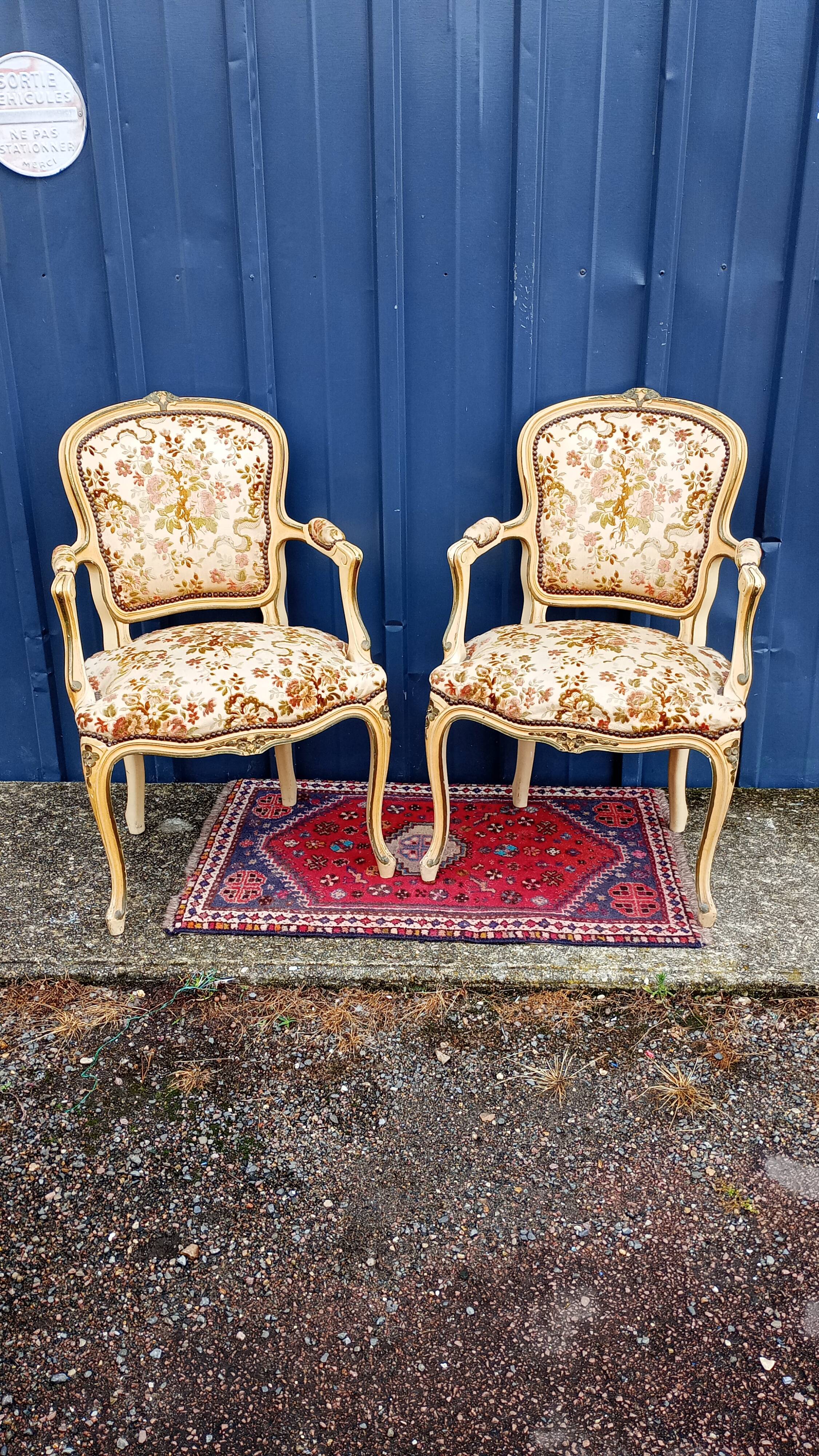 Louis XV armchairs