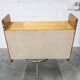 1950 wall shelf solid oak invisible fixings