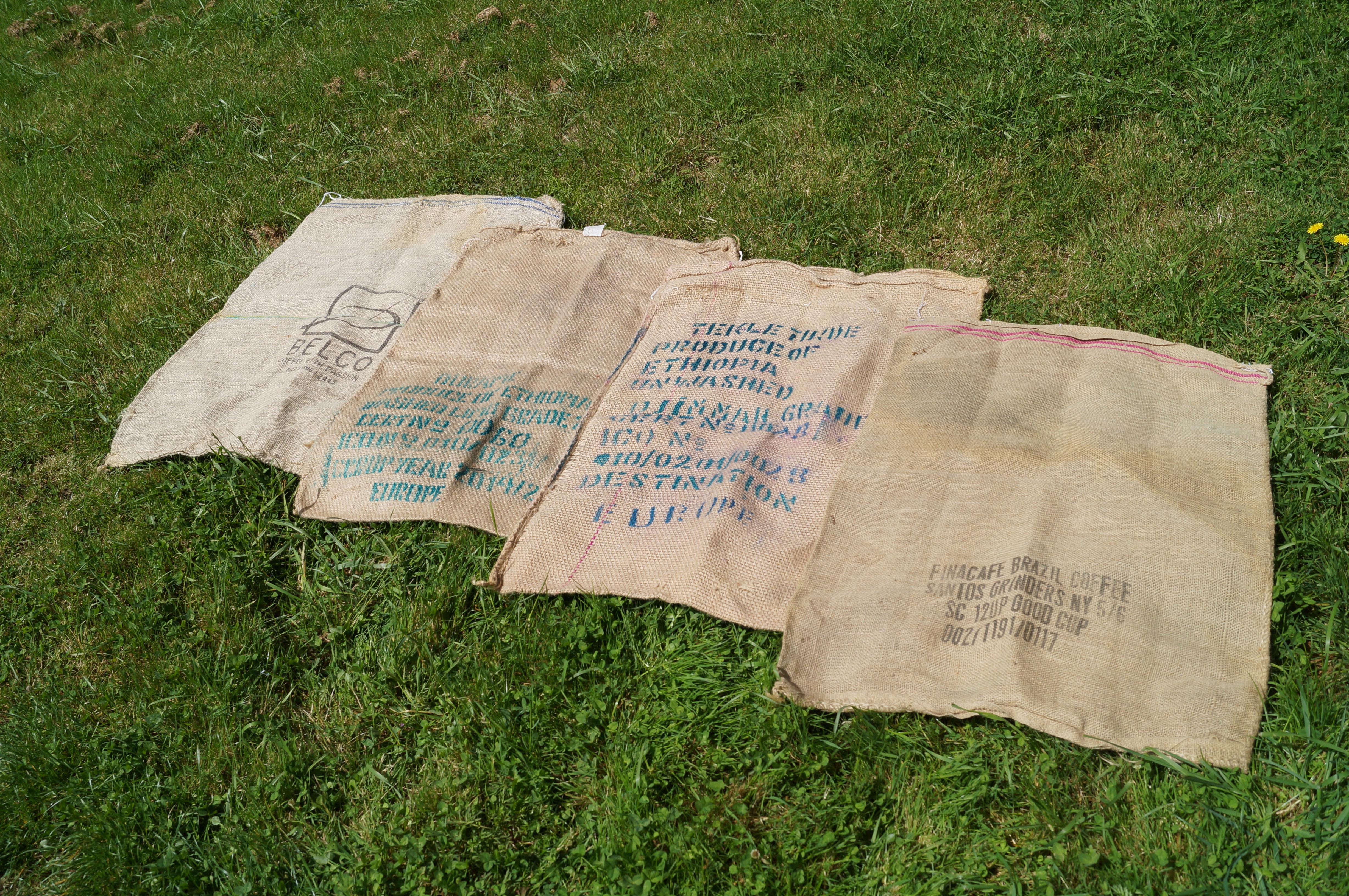 Lot de 4 sacs à café