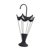 Porte parapluie noir en fonte et métal