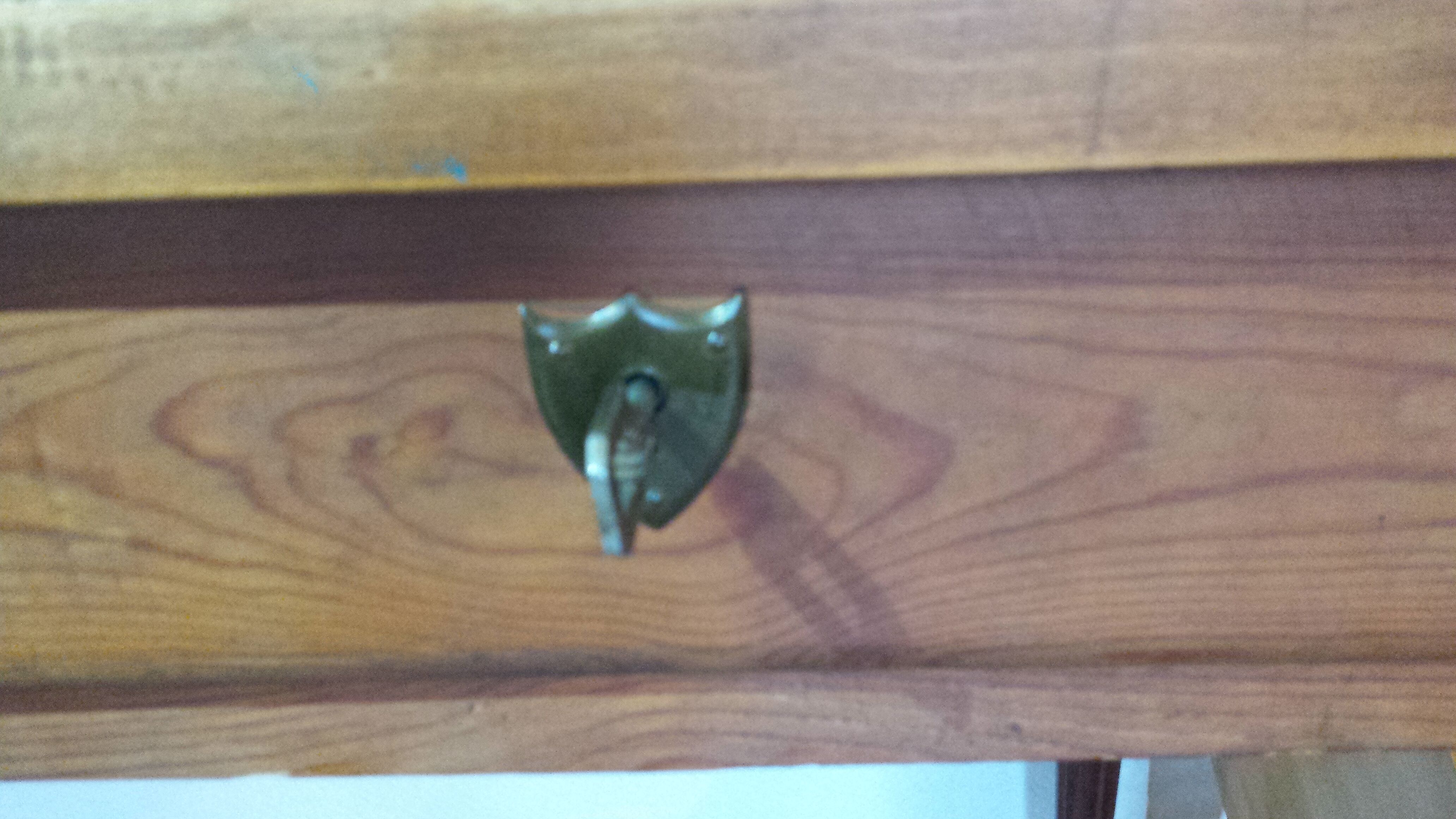 Executive office, black leather top