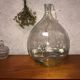 Demijohn glass, blue/green reflections, 12L