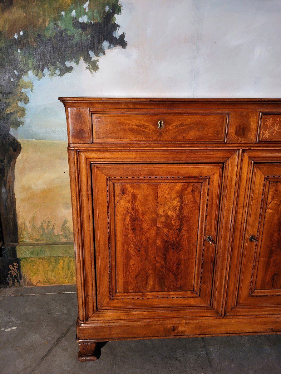 Louis Philippe cherry wood sideboard