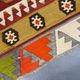 Antique Turkish Şarkışla Kilim Rug Anatolian Flatweave Rug Vintage Rust