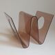 Michel Dumas magazine rack for Roche Bobois 70s