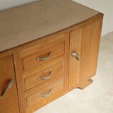 Oak and marble sideboard, 1950