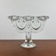 Vintage Swedish glass candlestick from Pukeberg, 1970s