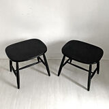 Pair of stools for Hagafors 1960's