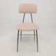 Set of 4 Italian Metal Dining Chairs, 1960's