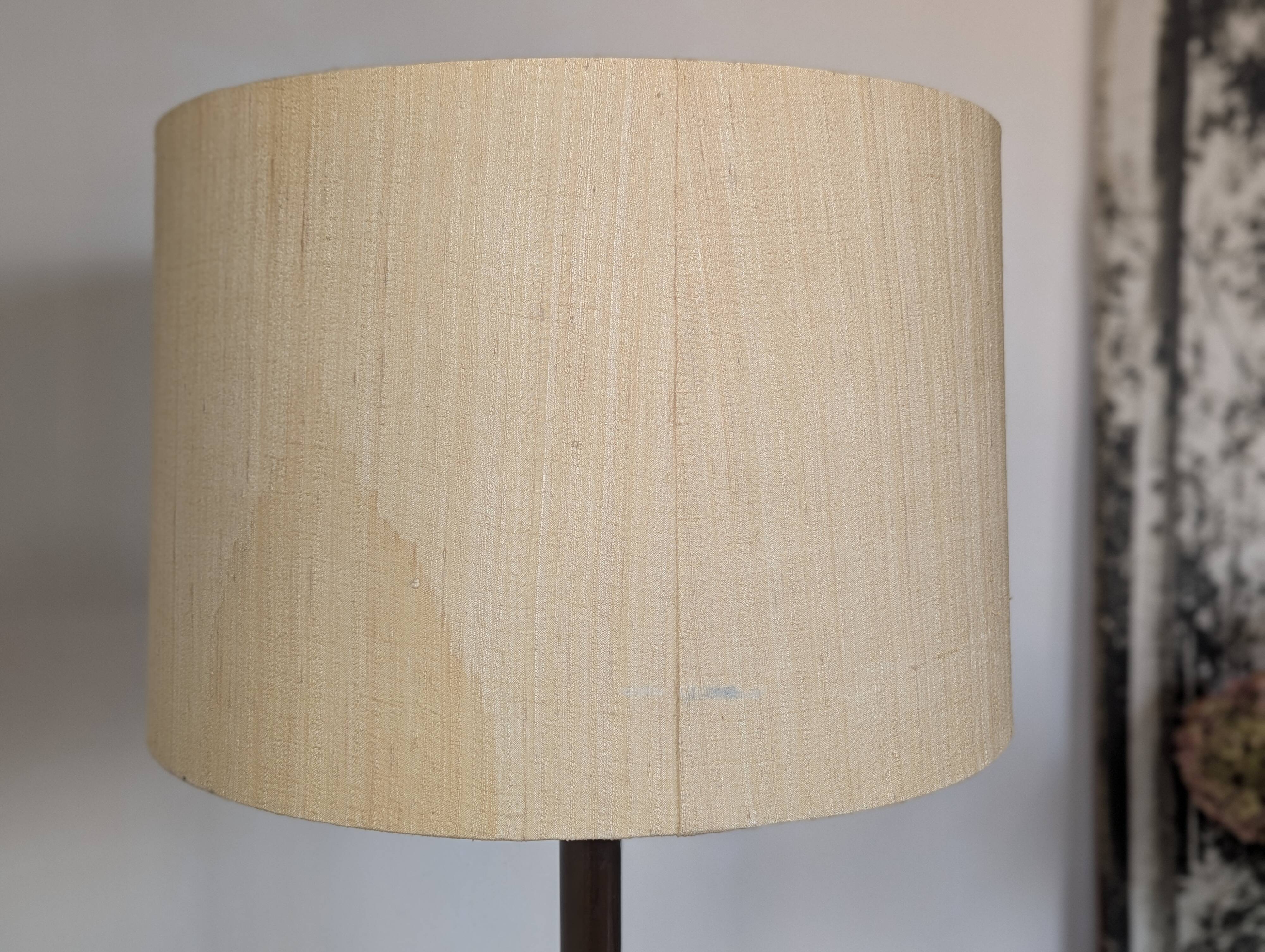 Lampadaire en laiton , 1970