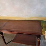 Large Louis XVI style mahogany table