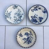 Plates made Gien, Terre de Fer