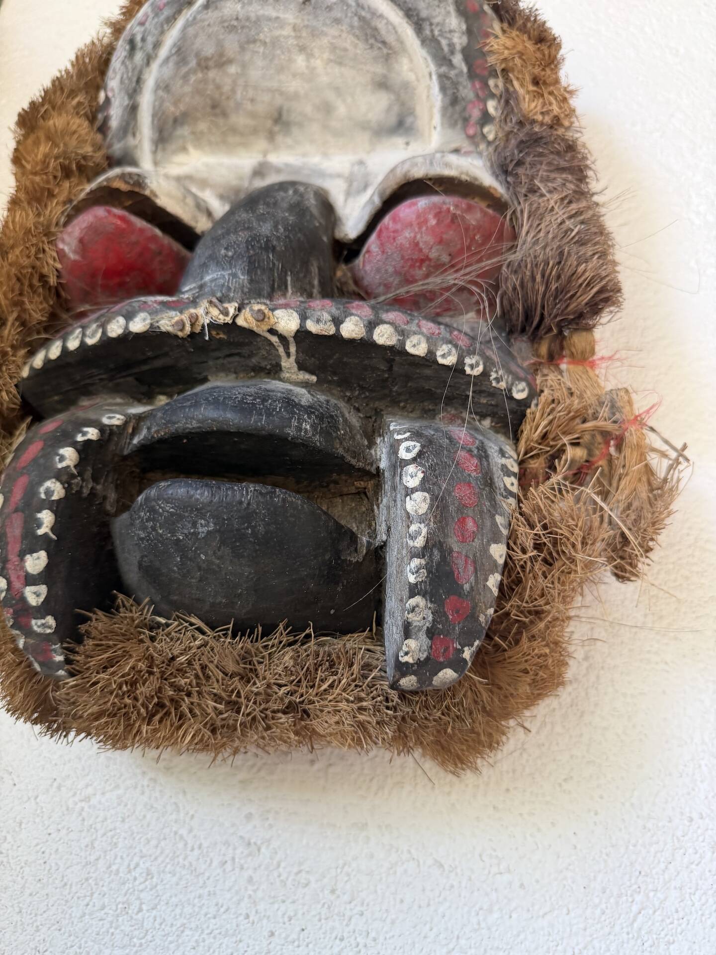 We Guéré Mask Côte d'Ivoire polychrome