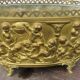 Brass planter with its zinc tray