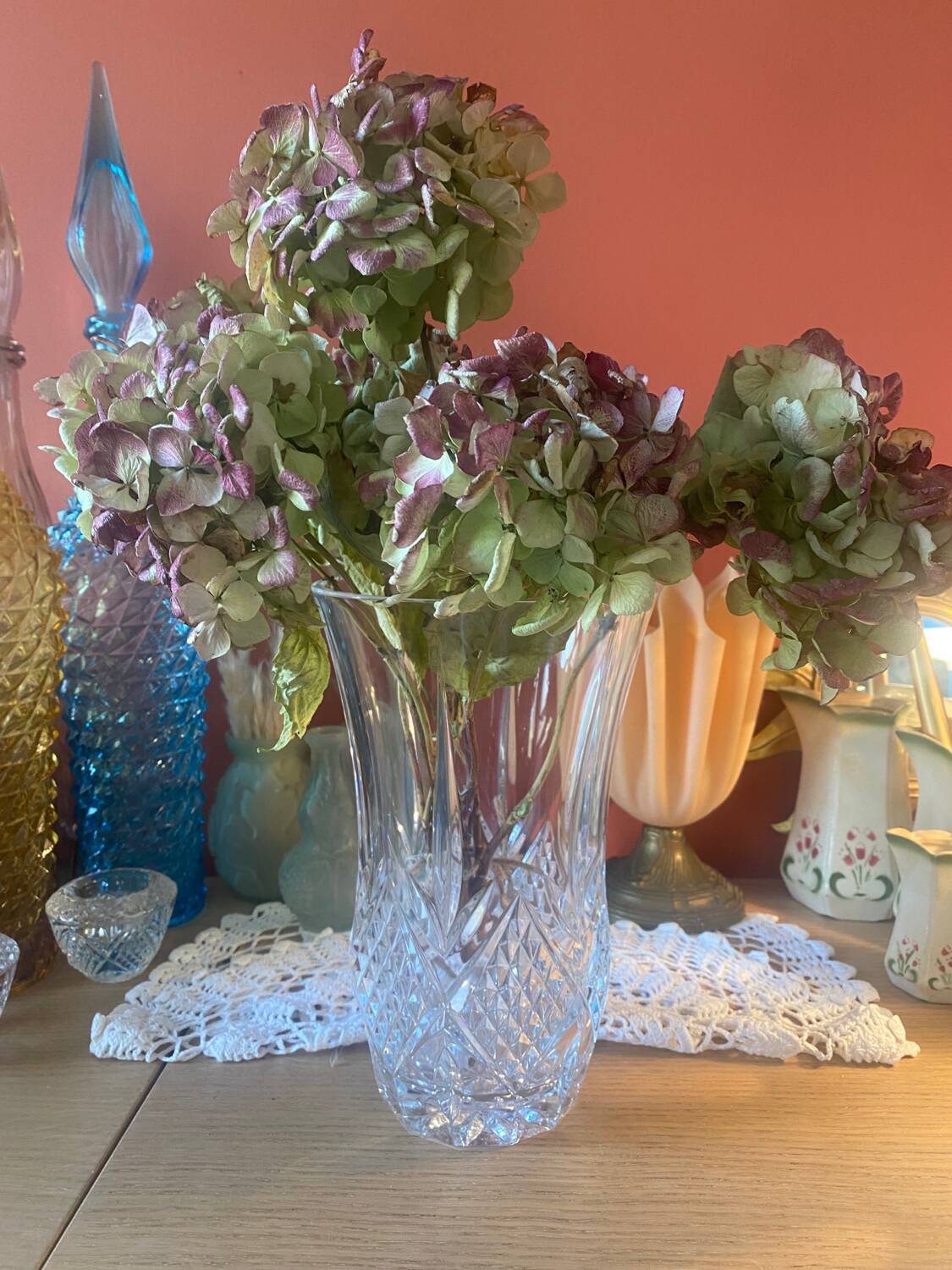 Crystal vase