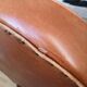 Tawny vintage leather club chair