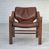 1970s, Danish armchair model "Safari" by Skippers Furniture.