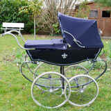 English Landau Silver Cross Wilson restored