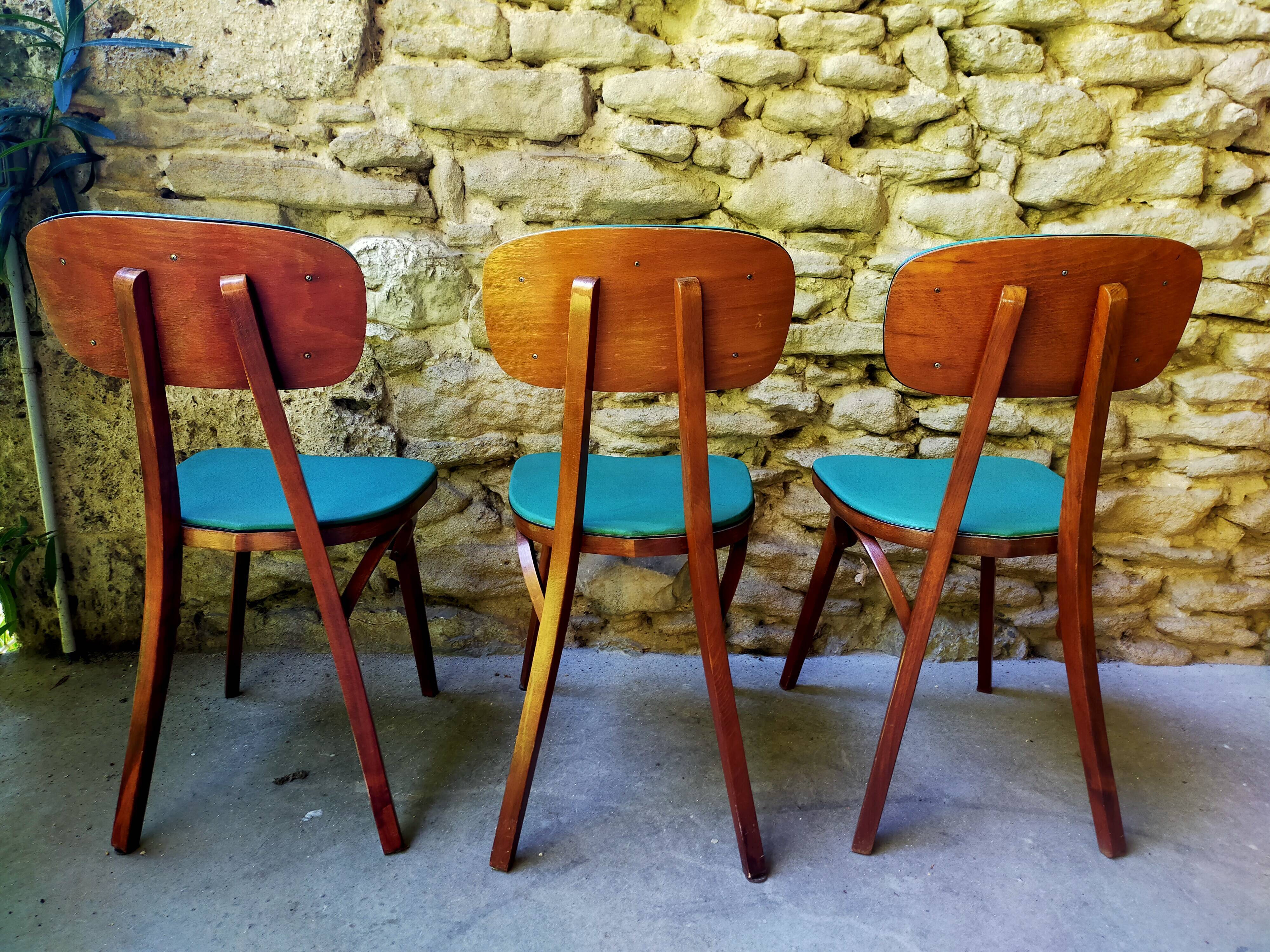 Set of 6 vintage chairs