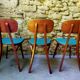 Set of 6 vintage chairs