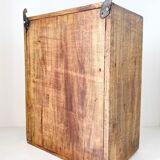 Wooden wall-mounted toilet cabinet