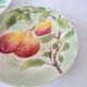 Lot assiettes en barbotine