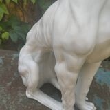 Life-size ceramic greyhound dog Italy