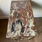 Antique patinated desk