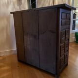 Buffet en bois sculpté espagnol