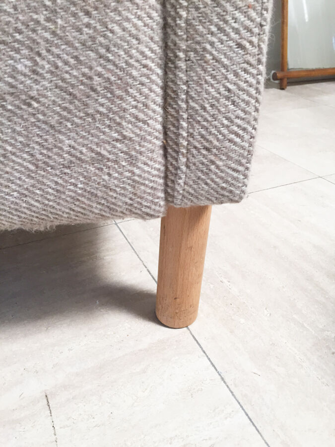 Scandinavian "cocooning" bench, 1960