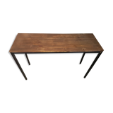 Console vintage bois et fer