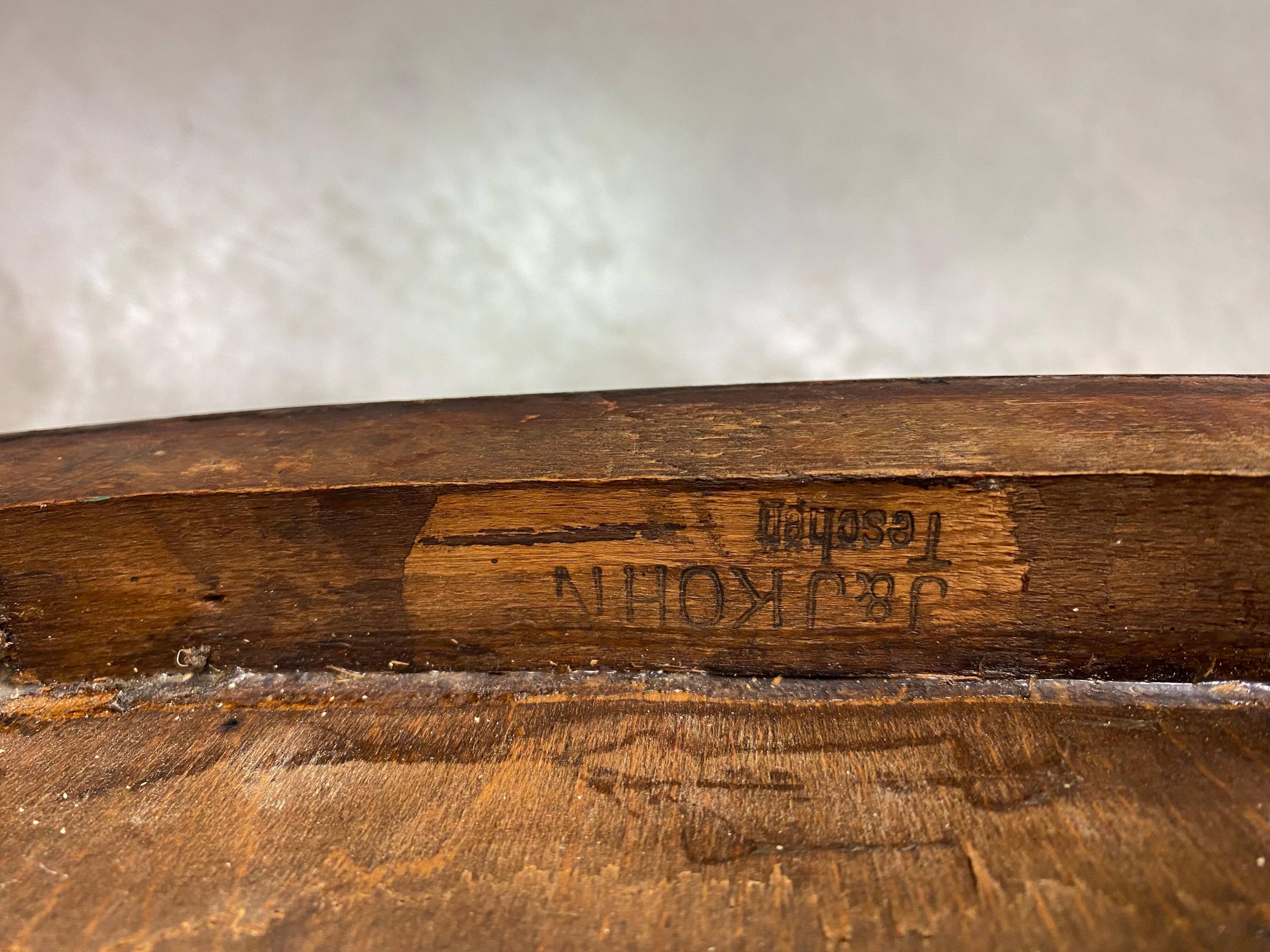 Rare dining chair no. 234 by Otto Wagner for J&J Kohn