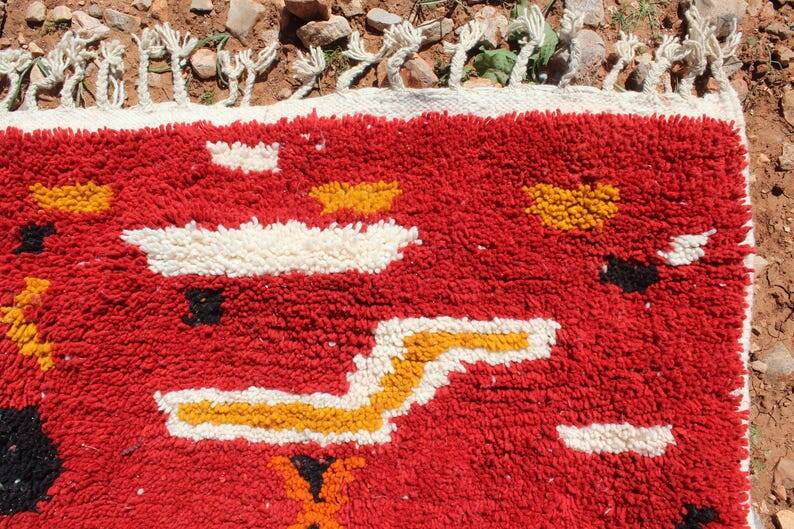 Tapis marocain artisanal 200cmx200cm