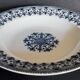 Paire d'assiettes un creuse et une plate Badonviller décor Oriental début X