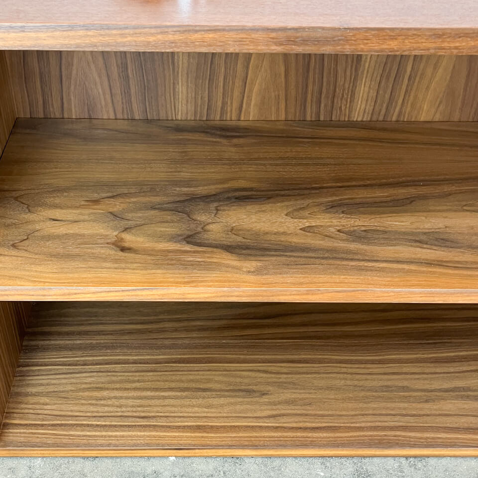 Small vintage shelf by TEPE, walnut, 60s