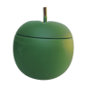 Apple metal ice bucket
