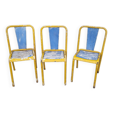 Chaises Tolix Xavier Pauchard T4 - 1950s