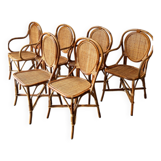 Bistrot Chairs ”Toulouse” Set of 6