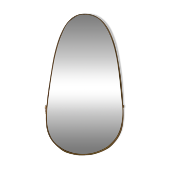 Brass mirror