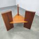 Danish Mid Century Teak Round Coffee Table, 1960s