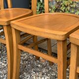 4 vintage Luterma bistro chairs 1940