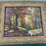 Tableau forêt