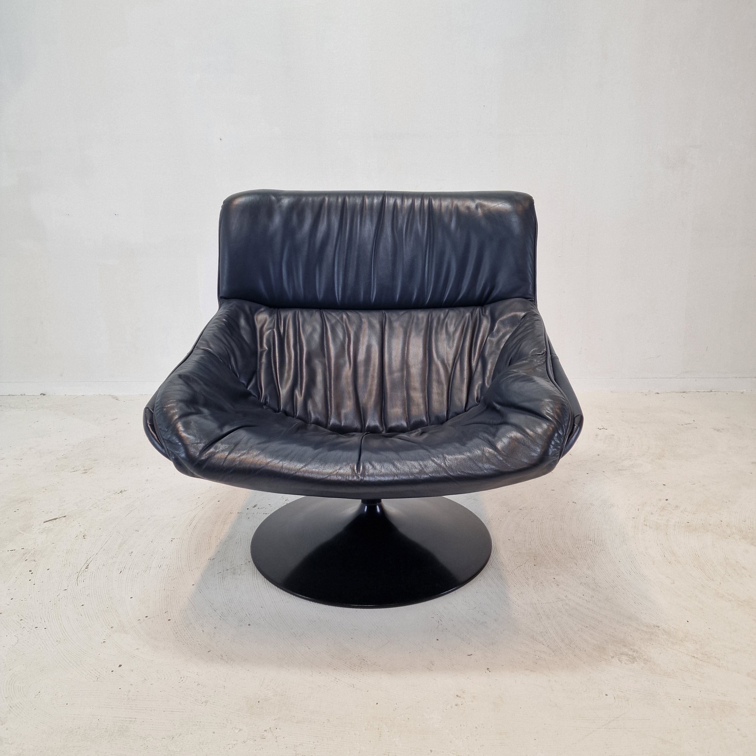 Midcentury F518 Lounge Chair by Geoffrey Harcourt for Artifort, 1970s