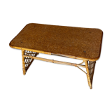 Rattan coffee table