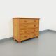Commode en pin vintage des années 70