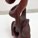 1960's abstract wooden sculpture