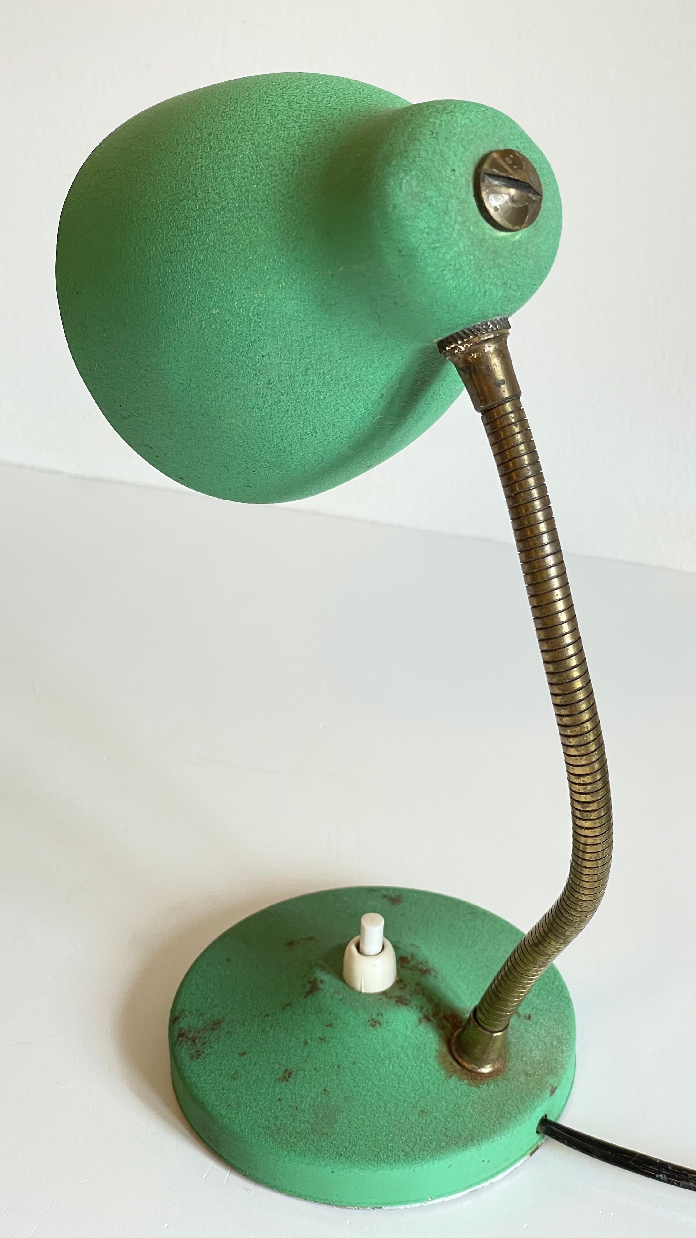 Vintage casserole lamp