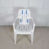 Fauteuil de jardin Mambo Pierre Paulin pour Henry Massonnet - Stamp
